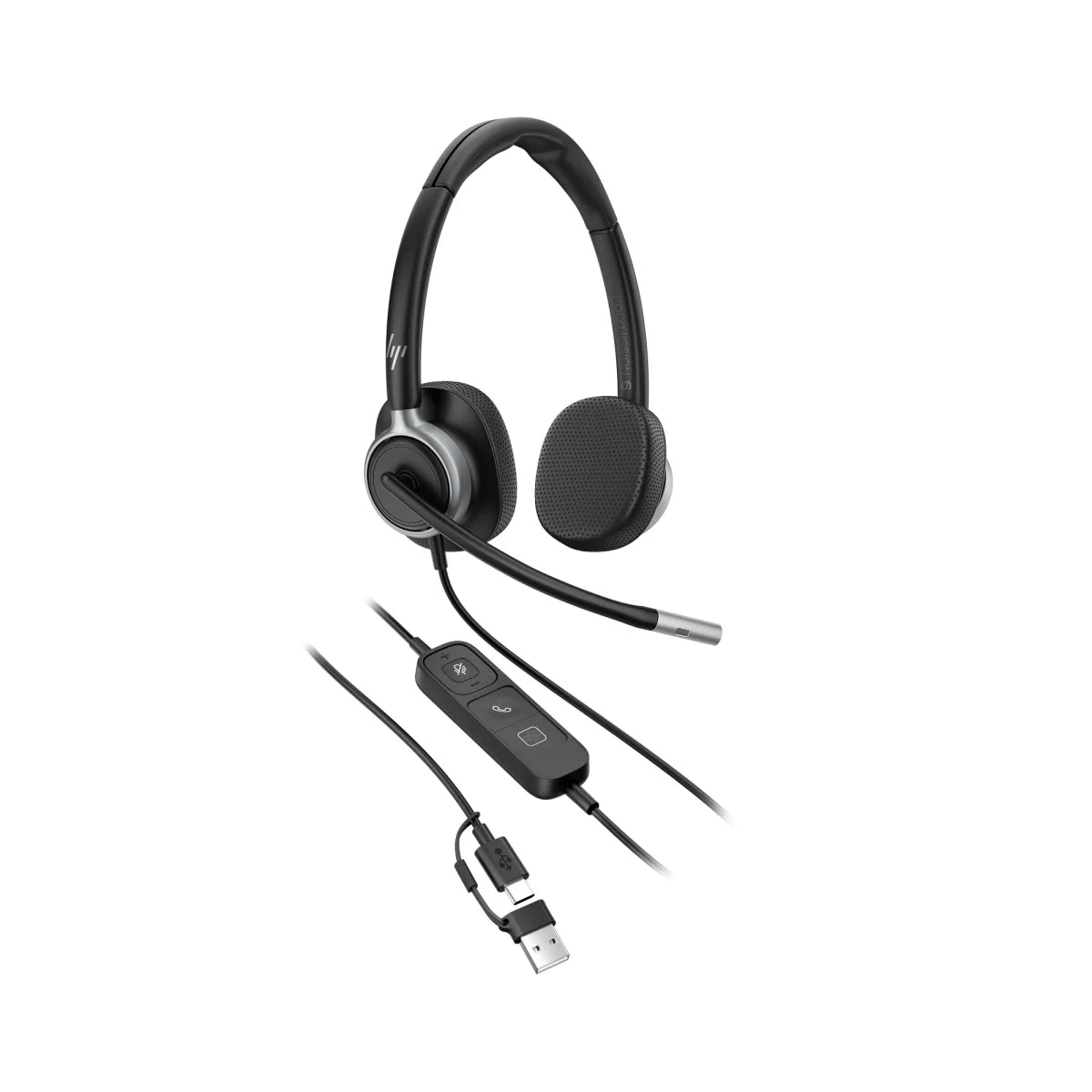 Mission 625 Stereo USB Wired Headset | USB-C | USB-A Adapter – C01C6AA#AC3