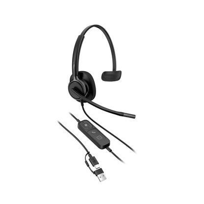 Mission 415 Mono USB Headset | USB-C | USB-A Adapter - C01B2AA#AC3