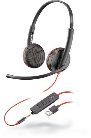 Blackwire C3225 (Binaural - USB & 3.5mm)