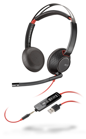 Blackwire C5220 (Binaural - USB & 3.5mm)