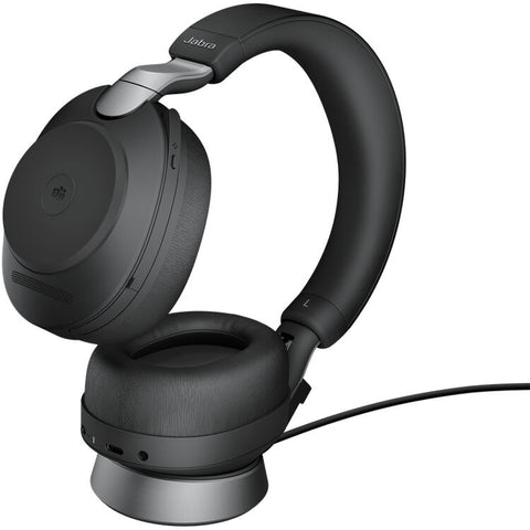 Evolve2 85 MS Stereo Black USB-A w/stand (28599-999-989)
